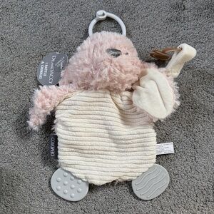 Pink and Cream Plush Toy